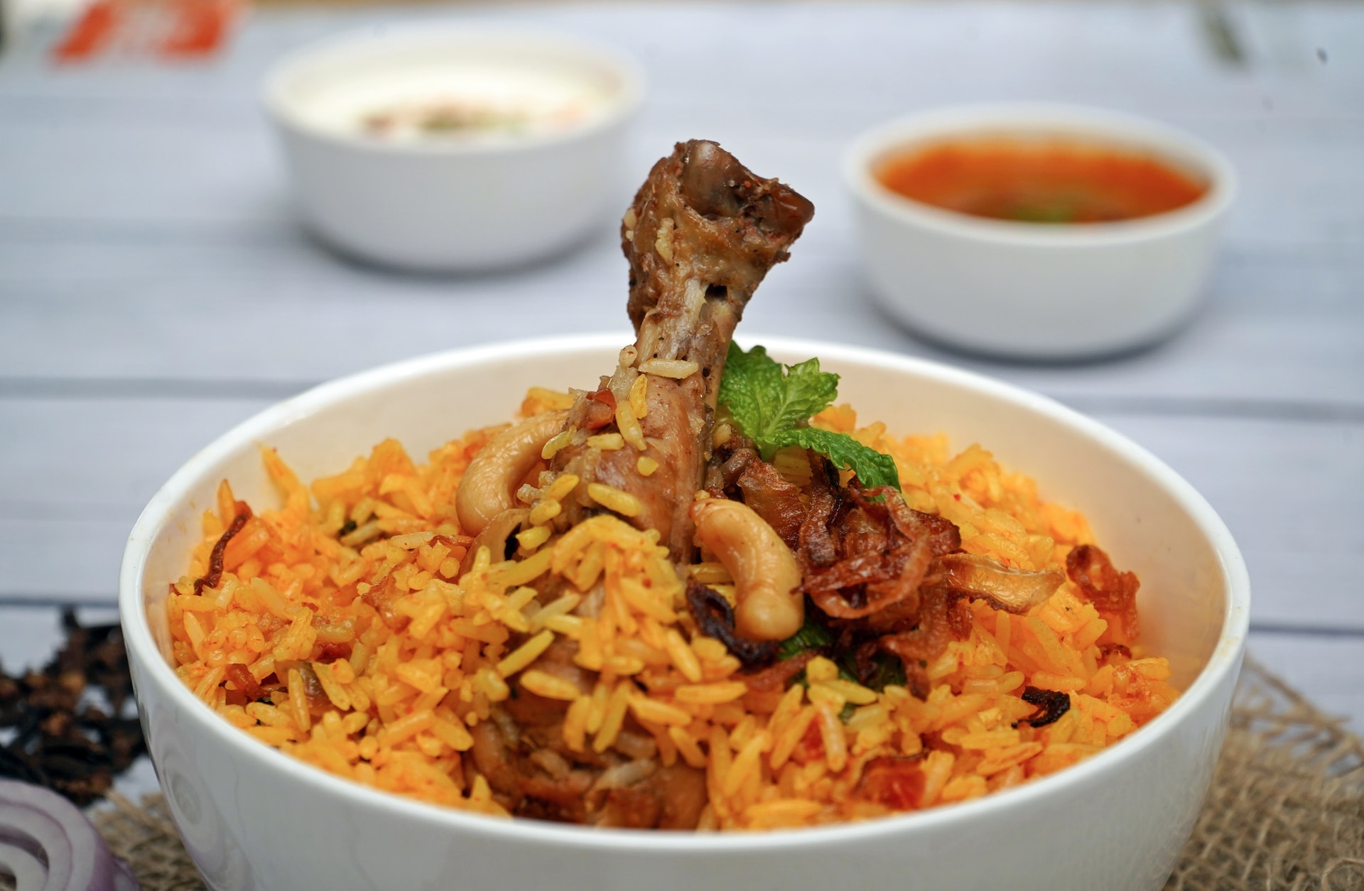 Biryani in the top 10 Indian Foods