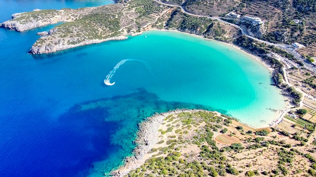 Voulisma beach, Agios Nikolaos, Greece