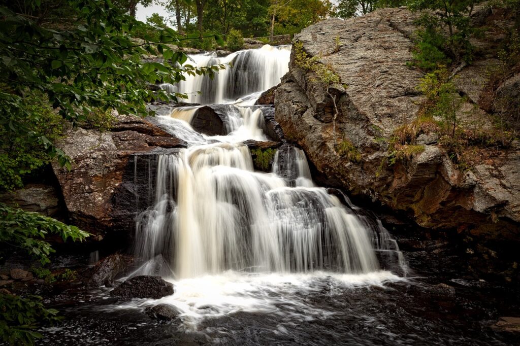 Chapman falls, waterfall, Connecticut